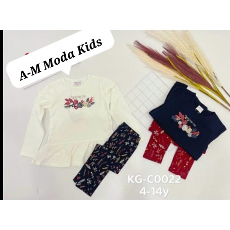 COMPLETO CON LEGGINGS ATIVO 4/14 ANNI