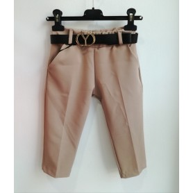 PANTALONE ELEGANTE CON CINTURA 4/14 ANNI