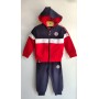 TUTA CON ZIP E CAPPUCCIO SERGIO TACCHINI