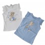 T-SHIRT ATIVO 100%COTONE 4/14 ANNI