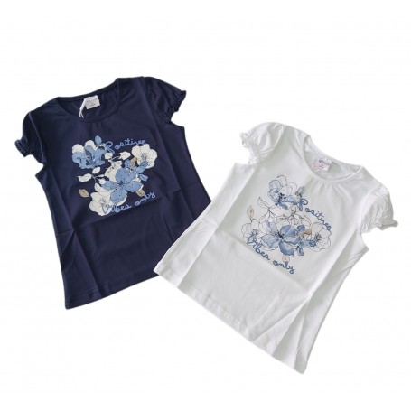 T-SHIRT ATIVO 100%CO 4/14 ANNI