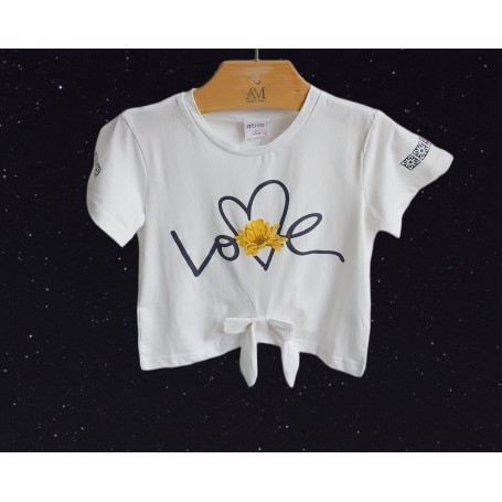 T-SHIRT ATIVO 100% COTONE 4/14 ANNI