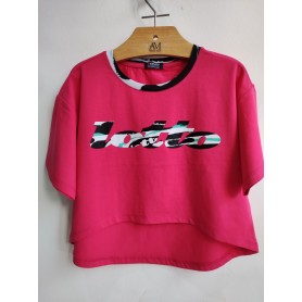 MAGLIA CROPPED 100%CO 8/16 ANNI