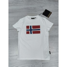 T-SHIRT NAPAPIJRI 100% COTONE 8/16 ANNI