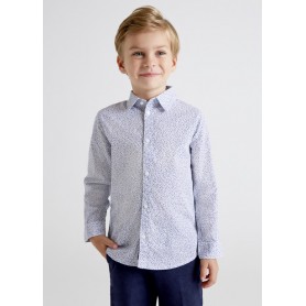 CAMICIA MANICA LUNGA 100%CO 2/9 ANNI