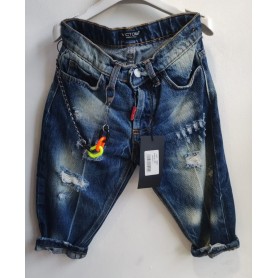 JEANS STRAPPATO 3/5 ANNI