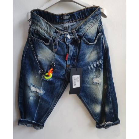 JEANS STRAPPATO 3/5 ANNI