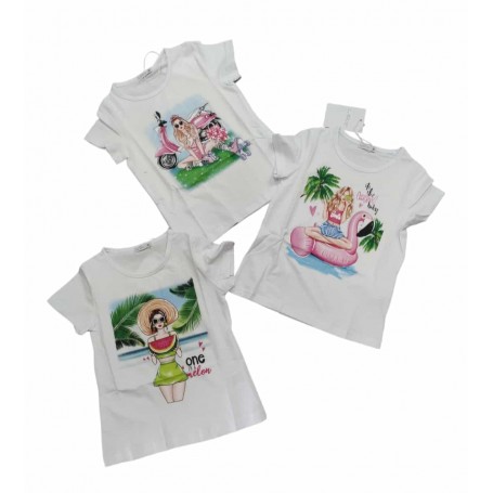 T-SHIRT IN COTONE LOLLITOP 4/12 ANNI