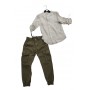 PANTALONE CON TASCONI 4/12 ANNI