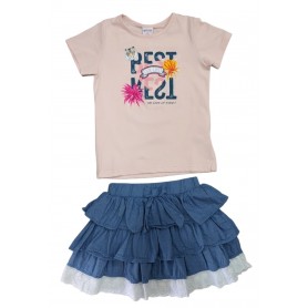 T-SHIRT IN COTONE ATIVO 4/14 ANNI