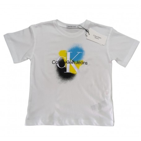 T-SHIRT IN COTONE CALVIN KLEIN 4/16 ANNI