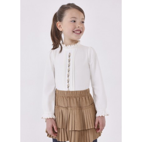 BLUSA MAYORAL RICAMATA 2/9 ANNI