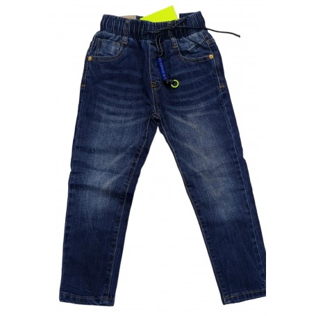 JEANS CON ELASTICO 4/12 ANNI