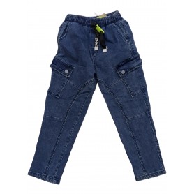 JEANS CON ELASTICO 8/16 ANNI