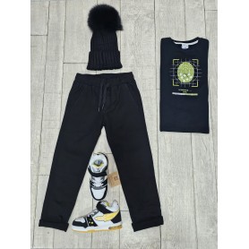 PANTALONE ATIVO CON ELASTICO 4/14 ANNI