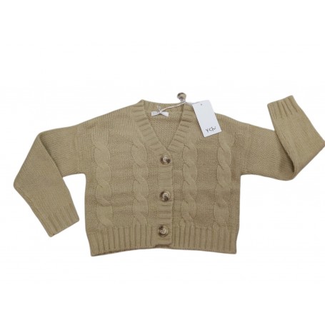 CARDIGAN JUNIOR Y-CLU IN LANA