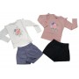 COMPLETO CON SHORTS ATIVO 4/14 ANNI