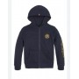 FELPA CON CAPPUCCIO E ZIP TOMMY HILFIGER