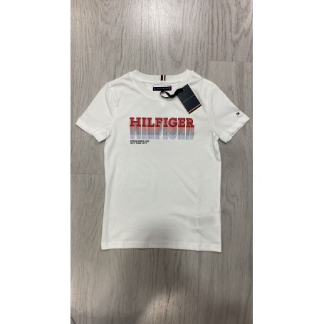 T-SHIRT IN COTONE TOMMY HILFIGER 8/16A