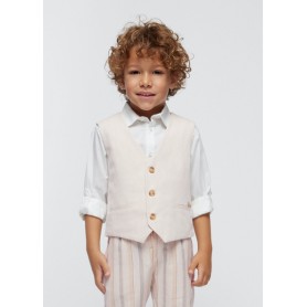 GILET IN LINO ELEGANTE 2/9 ANNI