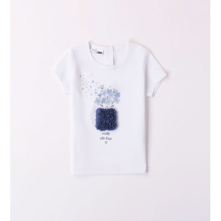 T-SHIRT IN COTONE I.DO 3/8 ANNI