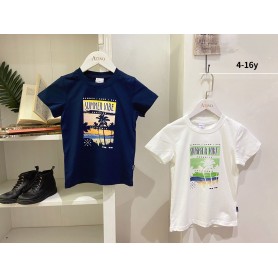 T-SHIRT IN COTONE ATIVO 4/16 ANNI