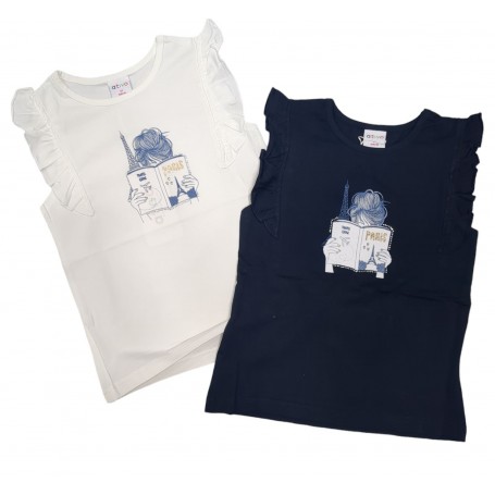 T-SHIRT IN COTONE ATIVO 4/12 ANNI