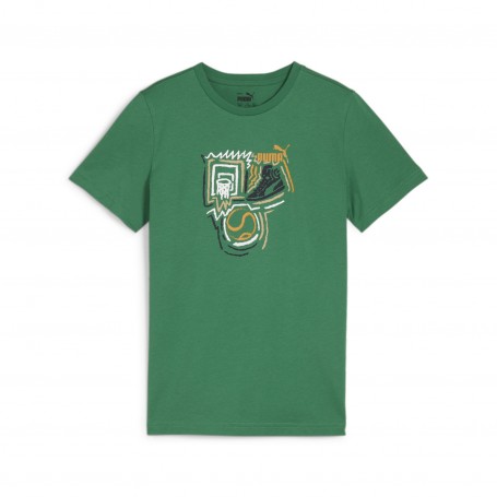 T-SHIRT IN COTONE PUMA 8/16 ANNI