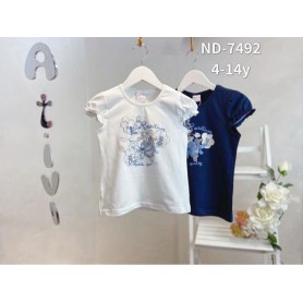 T-SHIRT IN COTONE ATIVO 4/14 ANNI