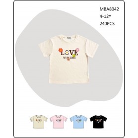 T-SHIRT IN COTONE SMILE YES 4/12 ANNI