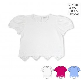 T-SHIRT IN FILO CROPPED 4/12 ANNI