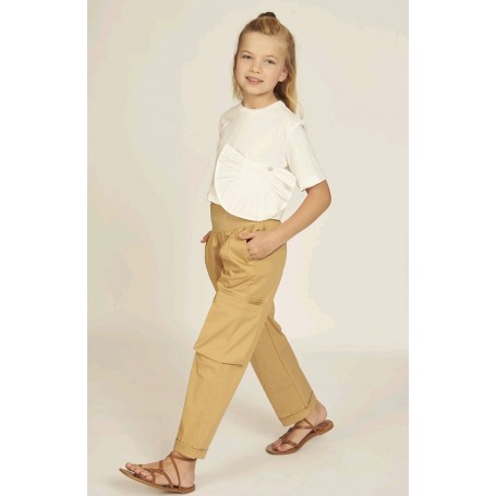 PANTALONE LUNGO IN COTONE MANILA GRACE