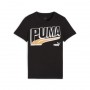 T-SHIRT IN COTONE PUMA 8/16 ANNI