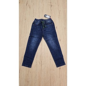 JEANS CON ELASTICO ATIVO 4/16 ANNI