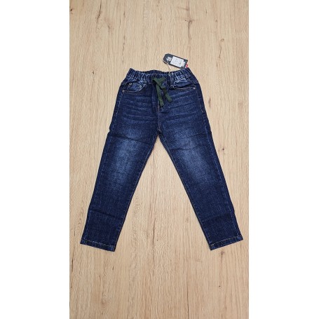 JEANS CON ELASTICO ATIVO 4/16 ANNI