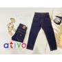 JEANS FELPATO RAGAZZO ATIVO 4/16A