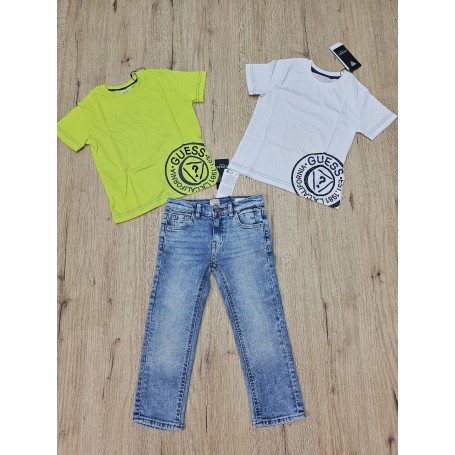 T-SHIRT IN COTONE GUESS 2/7 ANNI