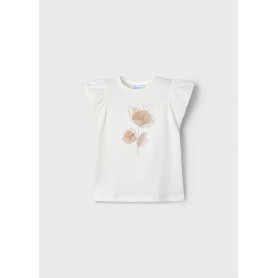 T-SHIRT IN COTONE CON FIORI MAYORAL