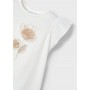 T-SHIRT IN COTONE CON FIORI MAYORAL