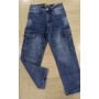 PANTALONE IN DENIM CON TASCONI 10/16A