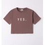 T-SHIRT IN COTONE CROPPED I.DO 8/16A