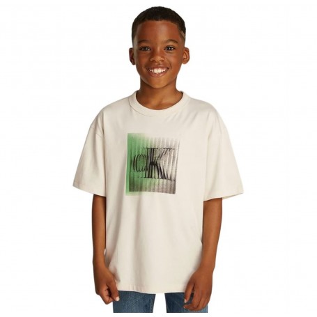 T-SHIRT IN COTONE CALVIN KLEIN 8/16 ANNI