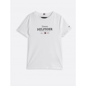 T-SHIRT IN COTONE TOMMY HILFIGER 8/16A