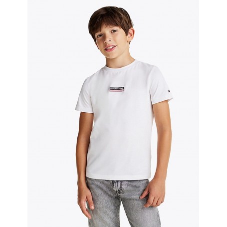 T-SHIRT IN COTONE TOMMY HILFIGER 8/16A