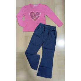 COMPLETO CON LEGGINGS LOLLITOP 4/12 ANNI