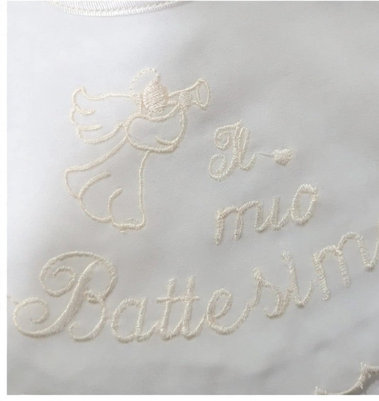 AM Kids - Bavetta in seta battesimale