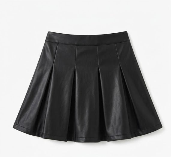 AM Kids - GONNA IN PELLE A PIEGOLINE BAMBINA
