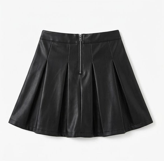 AM Kids - GONNA IN PELLE A PIEGOLINE BAMBINA