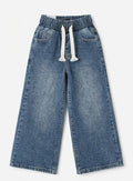 AM Kids - Jeans con elastico e gamba larga