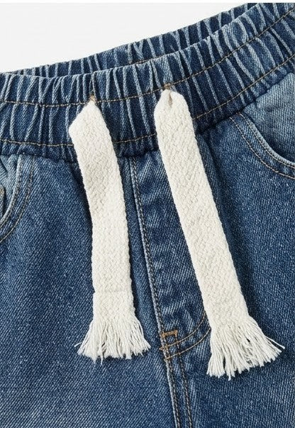 AM Kids - Jeans con elastico e gamba larga